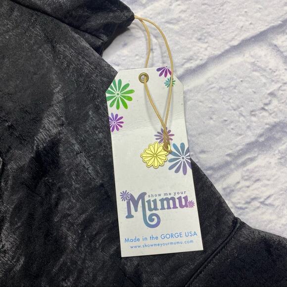 NEW Show Me Your Mumu Brianna Jumpsuit in Black - Picture 5 of 9